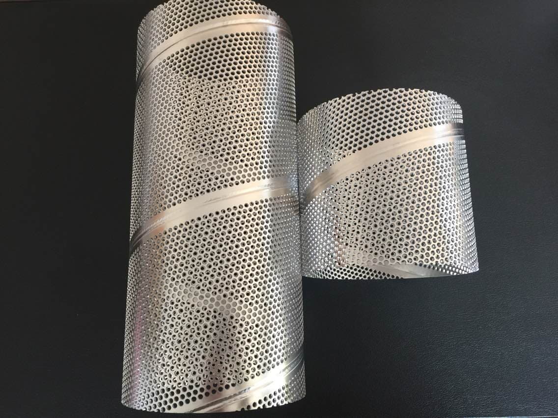 center filter perforated spiral welded  tube